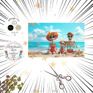 Papier Mousseline Poster de découpage Ponts familiaux de Skelton Bea