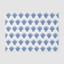 Pots à gingembre en faïence de Blue Willow Chinois