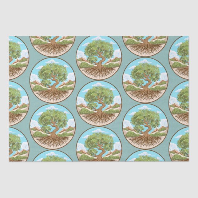 Papier Mousseline Pouf rond (Recto)