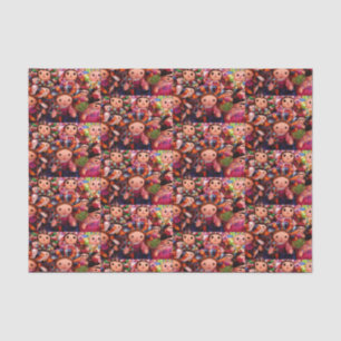 Papier Mousseline Poupées Frida rôle de soie