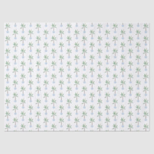 Papier Mousseline Preppy Tropical Banana Plante Chinoiserie Planter