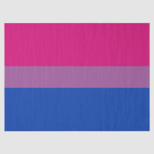 Papier Mousseline Pride bisexuelle (Bi Drapeau)
