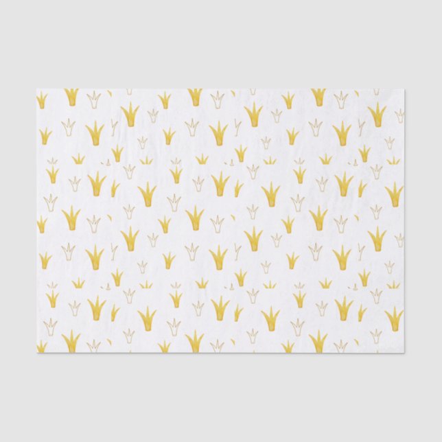 Papier Mousseline Princess Gold Crown (Recto)