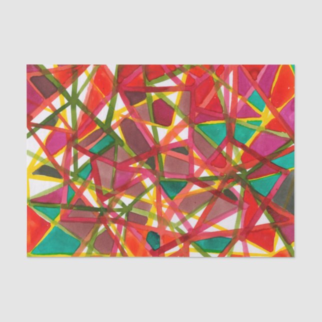 Papier Mousseline Prismatique II (Recto)