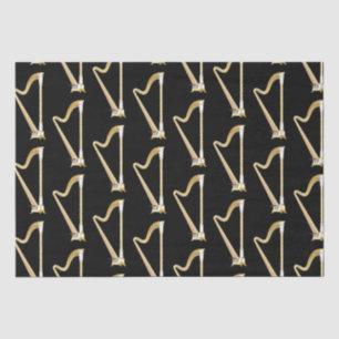 Papier Mousseline Professeur de musique musicale de Harp