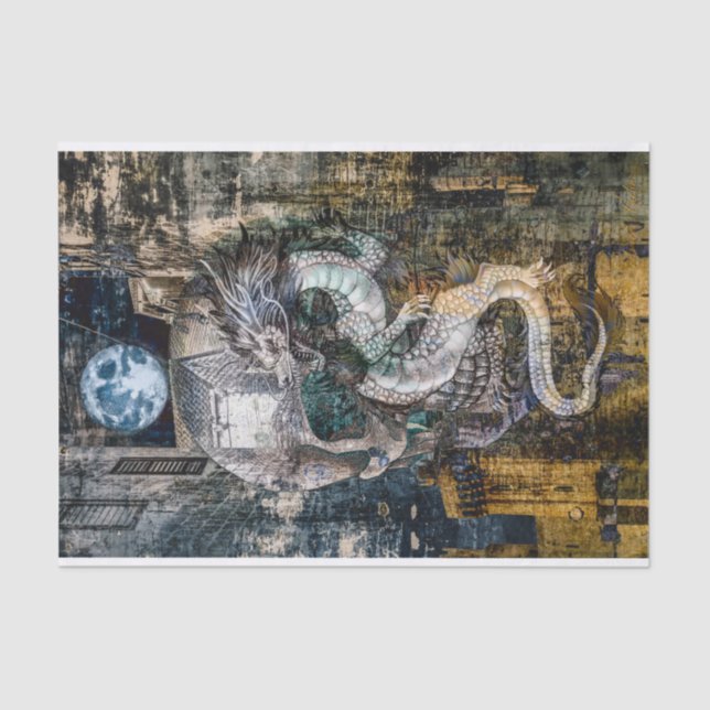 Papier Mousseline Prophétie d'Edward Martin (Recto)