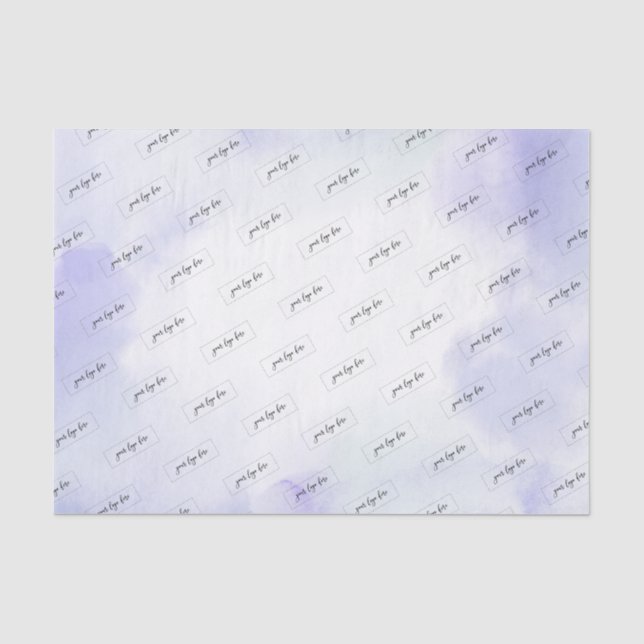 Papier Mousseline Purple Aquarelle Laver Logo Professionnel Personna (Recto)