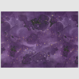 Papier Mousseline Purple Galaxy Series Design 8