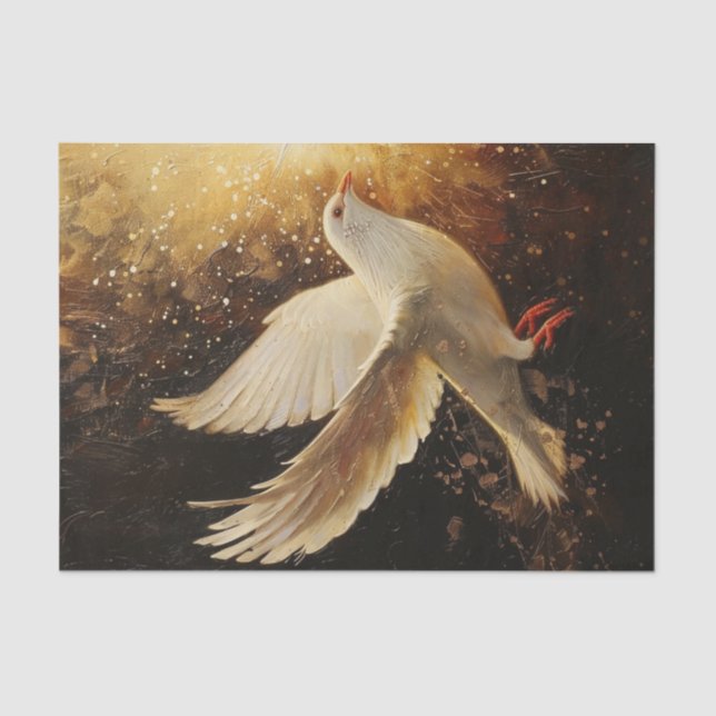 Papier Mousseline Quand les colombes volent7 (Recto)