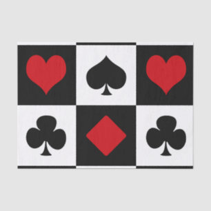 Papier Mousseline Quatre combinaisons de cartes