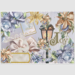 Papier Mousseline Quatre saisons Collage Design Series 4