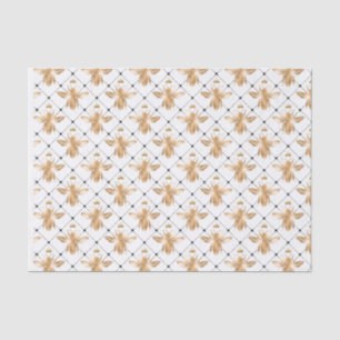 Papier Mousseline Queen Bee avec Motif diamant en silhouette couronn