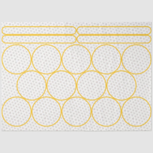 Papier Mousseline Queen Bee Honey Jar Lid Topp