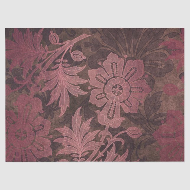 Papier Mousseline Queen Bee Series Design 44 Tissu Papier (Recto)