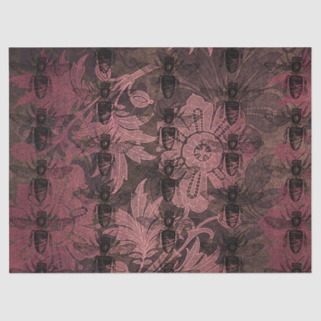 Papier Mousseline Queen Bee Series Design 54 (Recto)