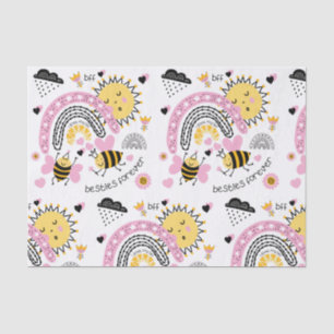 Papier Mousseline Queen Bees Best Friends Forever Cute