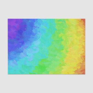 Papier Mousseline Rainbow Icy