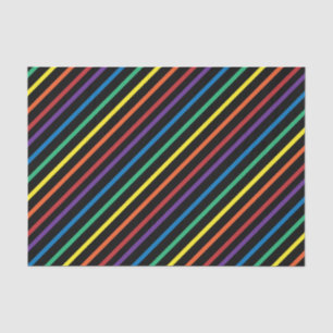 Papier Mousseline Rainbow Pride Valentine Tissue Paper