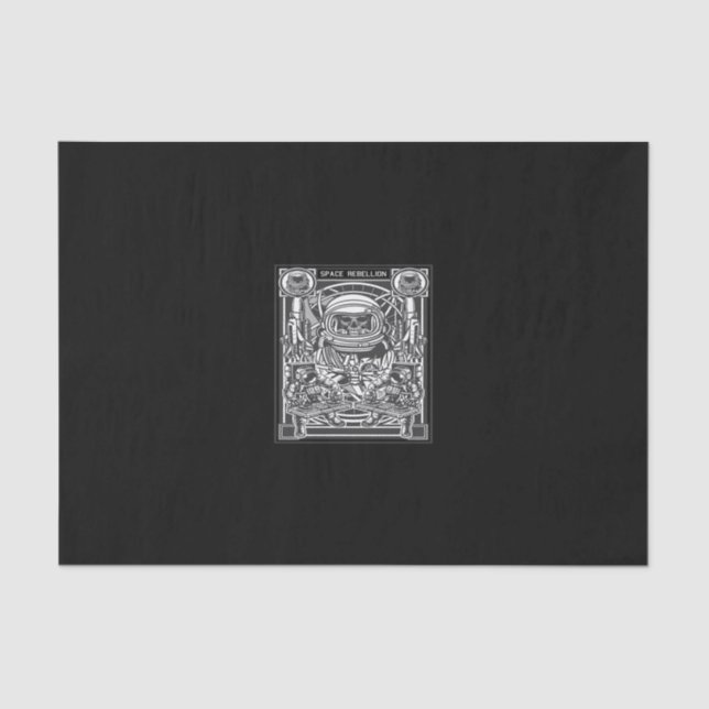 Papier Mousseline rébellion spatiale (Recto)
