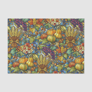 Papier Mousseline Récolte Colorée Luxueuse