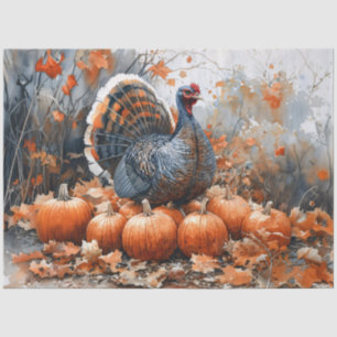 Papier Mousseline Récolte d'automne Turquie Découpage