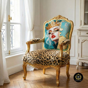 Papier Mousseline Reine dorée royale découpage Mois de l'histoire de