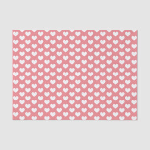 Papier Mousseline Remplisseur de boîte cadeau à motif de cœur d'amou