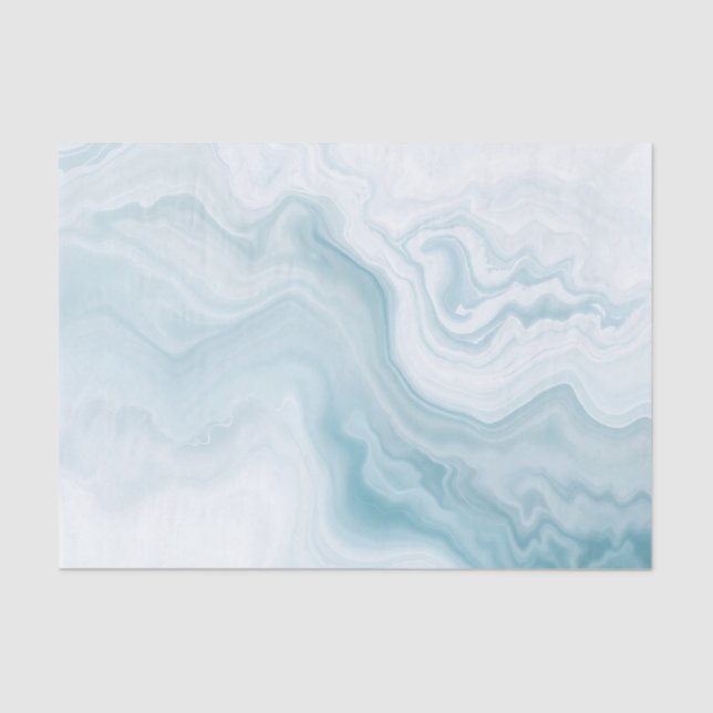 Papier Mousseline Rendu de mousse de mer Abstraite avec des torsades (Recto)