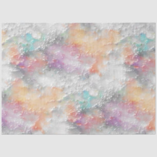 Papier Mousseline Rendu rustique teinté