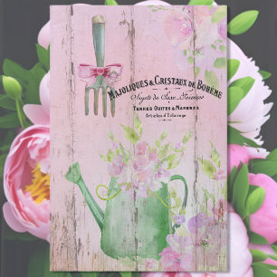 Papier Mousseline Ressort Français Bohéme Outils de jardinage
