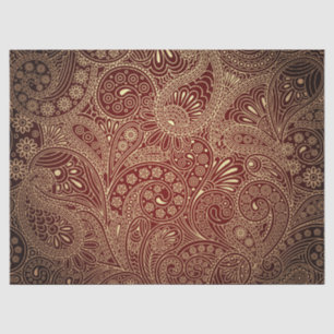 Papier Mousseline Rétro beau bohémien coloré de Boho