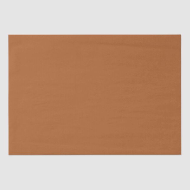 Papier Mousseline Retro Boho Rust Brown (Recto)