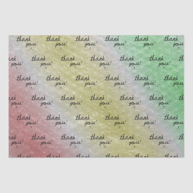 Papier Mousseline Revendeur d'enveloppes de bulle de parol brillant  (Recto)