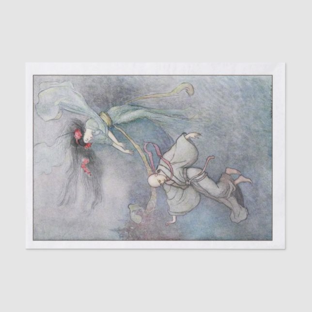 Papier Mousseline Rêves de vol (Recto)