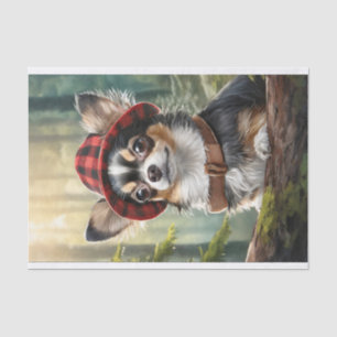 Papier Mousseline Rex the Adventure Chihuahua, Camping Canine