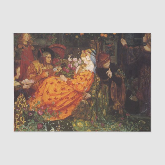 Papier Mousseline Richesses par Eleanor Fortescue-Brickdale (Recto)