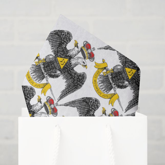 Papier Mousseline Rite Écossais du 33° Nord (Sac cadeau)