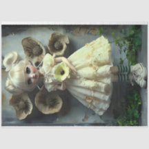 Robe jaune Annabelle Couleurs Papier Tissu