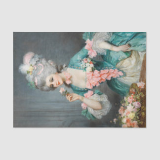 Papier Mousseline Rococo Art Imprimer Découpage Découpage Baroque