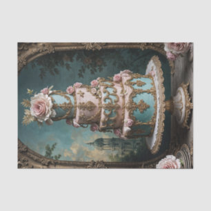 Papier Mousseline Rococo Gâteau Parisien 5 Découpage papier