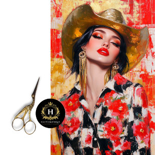 Papier Mousseline Rodeo Glam Western Cowgirl Decoupage