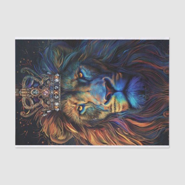 Papier Mousseline Roi de la Jungle1 Troisième édition (Recto)