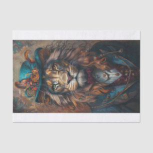 Papier Mousseline Roi de la Jungle8