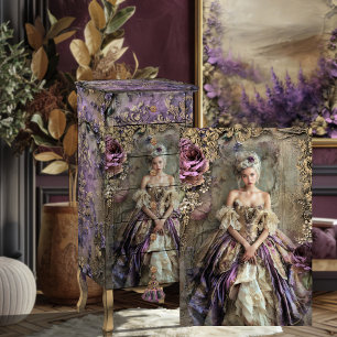Papier Mousseline Romantique français shabby chic Marie Antoinette 