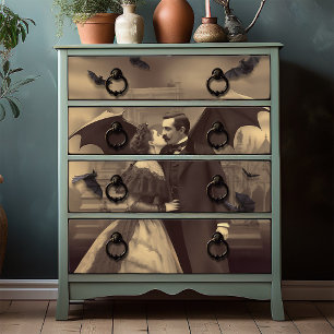 Papier Mousseline Romantique gothique victorien beauté Dracula's Kis