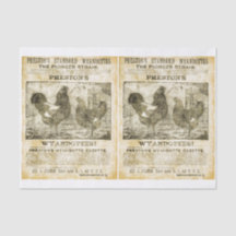 Rooster Recherché (double image)