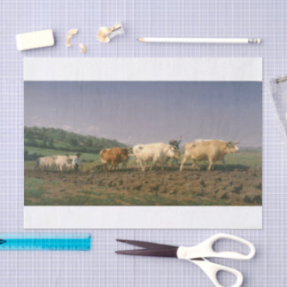 Papier Mousseline Rosa Bonheur | Ploughing in Nevers