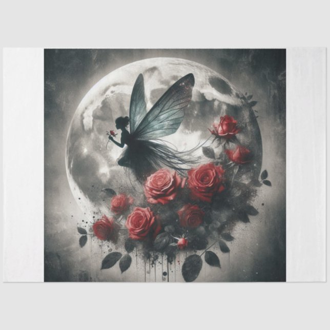 Papier Mousseline Rose (Recto)