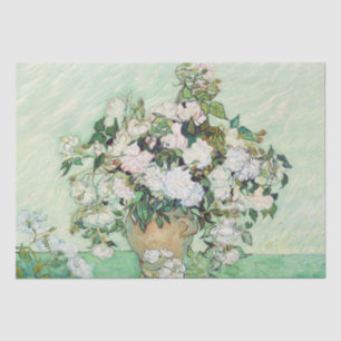 Papier Mousseline Rose 1890 par Vincent Van Gogh Floral