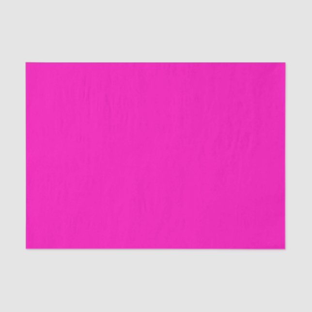 Papier Mousseline Rose chaud brillant (Recto)
